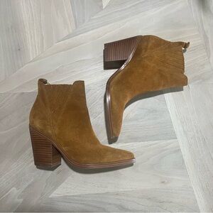 Marc Fisher suede booties